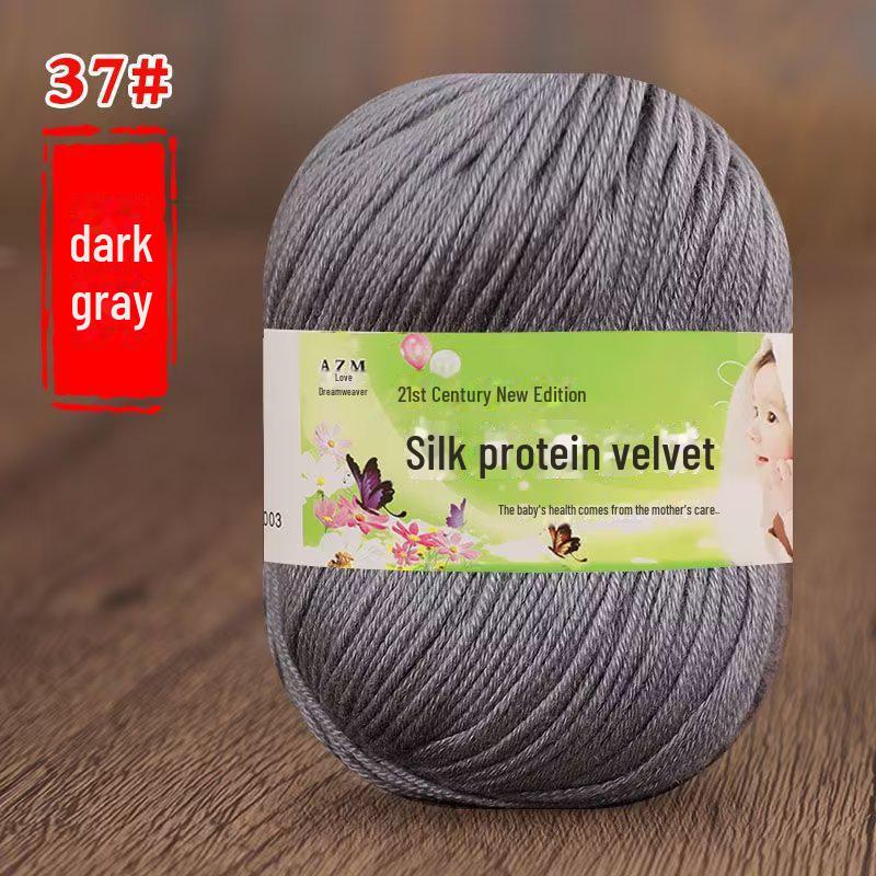 Детская пряжа из 6 нитей для ручной вязки свитеров, кукол, шарфов, тапочек.. Акриловый материал.