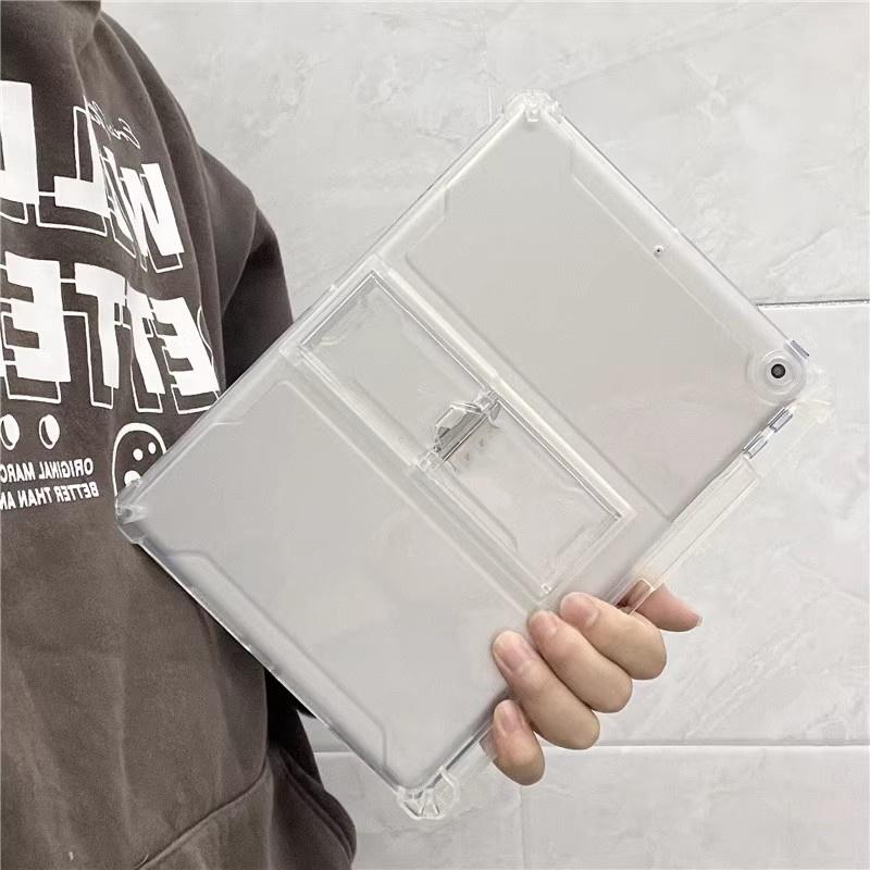 Мягкий силиконовый чехол из ТПУ для Xiaomi Pad 6 Pro Pad 5 5 Pro 11 дюймов с подставкой и держателем для карандашей Прозрачный защитный чехол