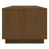  Coffee Table, Honey Brown, 110x50x40 Cm, Solid Pine Wood