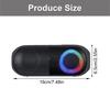 Водонепроницаемая Bluetooth 5.0 колонка с RGB-подсветкой Портативная беспроводная колонка для улицы Длительное время работы Пластиковый корпус