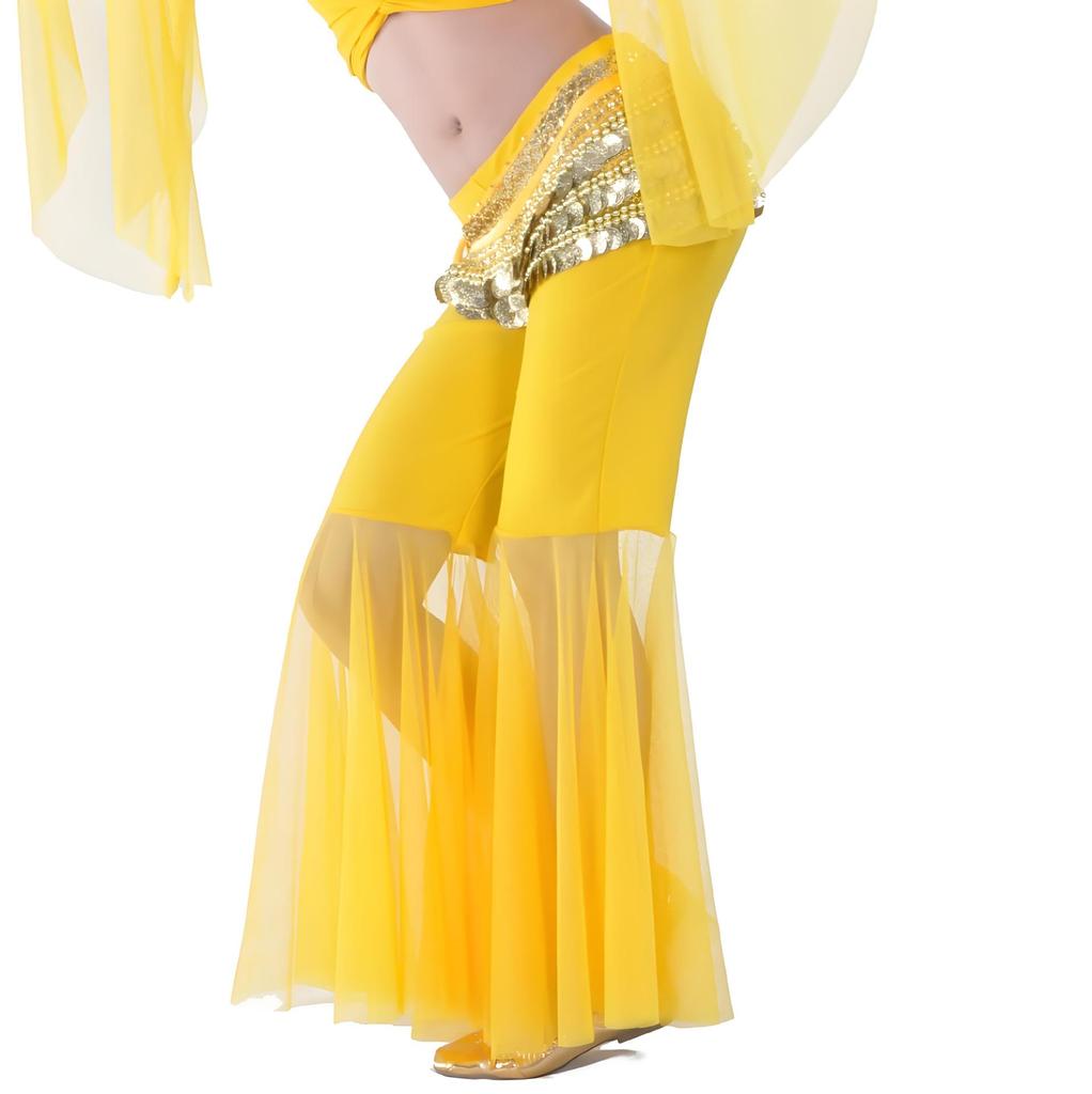 Mesh Flare Belly Dance Pants - Dancewear by Belly Dance Brand