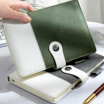 Блокнот А5 представительского класса Блокнот из плотной бумаги с обложкой из искусственной кожи 192 страницы Личный дневник Блокнот для деловых встреч