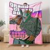 Gta Customize Your Name Blanket Lightweight Customizable Blanket Soft & Cozy Throw For Home Decor Bed Nap Sofa Four Seasons Universal