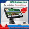 7-inch Portable GPS Navigator with HD Display and Maps for North America & Europe