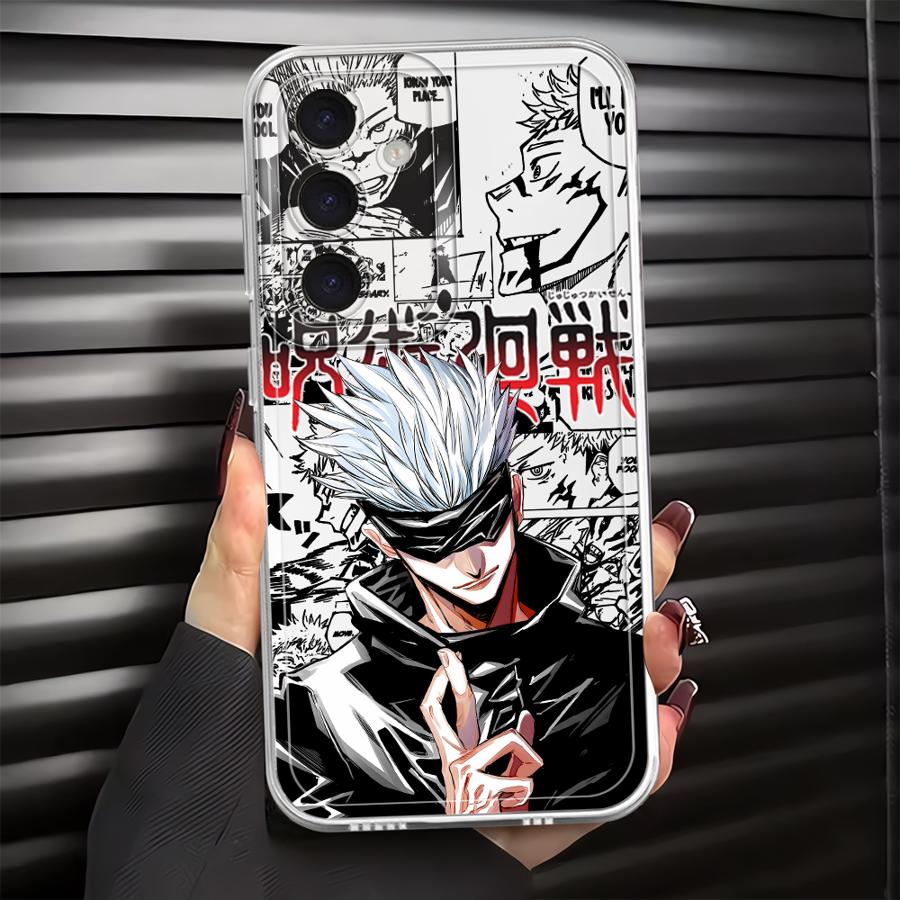 J-Jujutsus K-Kaisens Phone Cover Case for Samsung Galaxy A57 A52 A17 A34 A35 A25 A51 A14 A16 A36 A37 A55 A26 A24 A56 A54 A15 A52