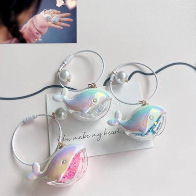 1 шт. милый брелок в виде кита дельфина морское животное кукла кавайный автомобильный брелок аксессуары для мужчин женщин пара сумка ювелирные изделия