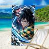 1pc Tomioka Giyuu1 Beach Towel, Beach and Seaside Swimming Pool Equipment, Fashion Pattern, Rectangular, Travel Essentials