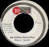 7-дюймовая пластинка WAYNE JARRETT THE GROOVE MASTER Jah Children Shall Be Free NONE TR Groovemaster Ямайка Регги Ска Даб Б/у
