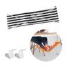 Foot Hammock Under Desk with Metal Hooks Footrest Adjustable Desk Foot Rest Hammock Relaxing for Office Home Use