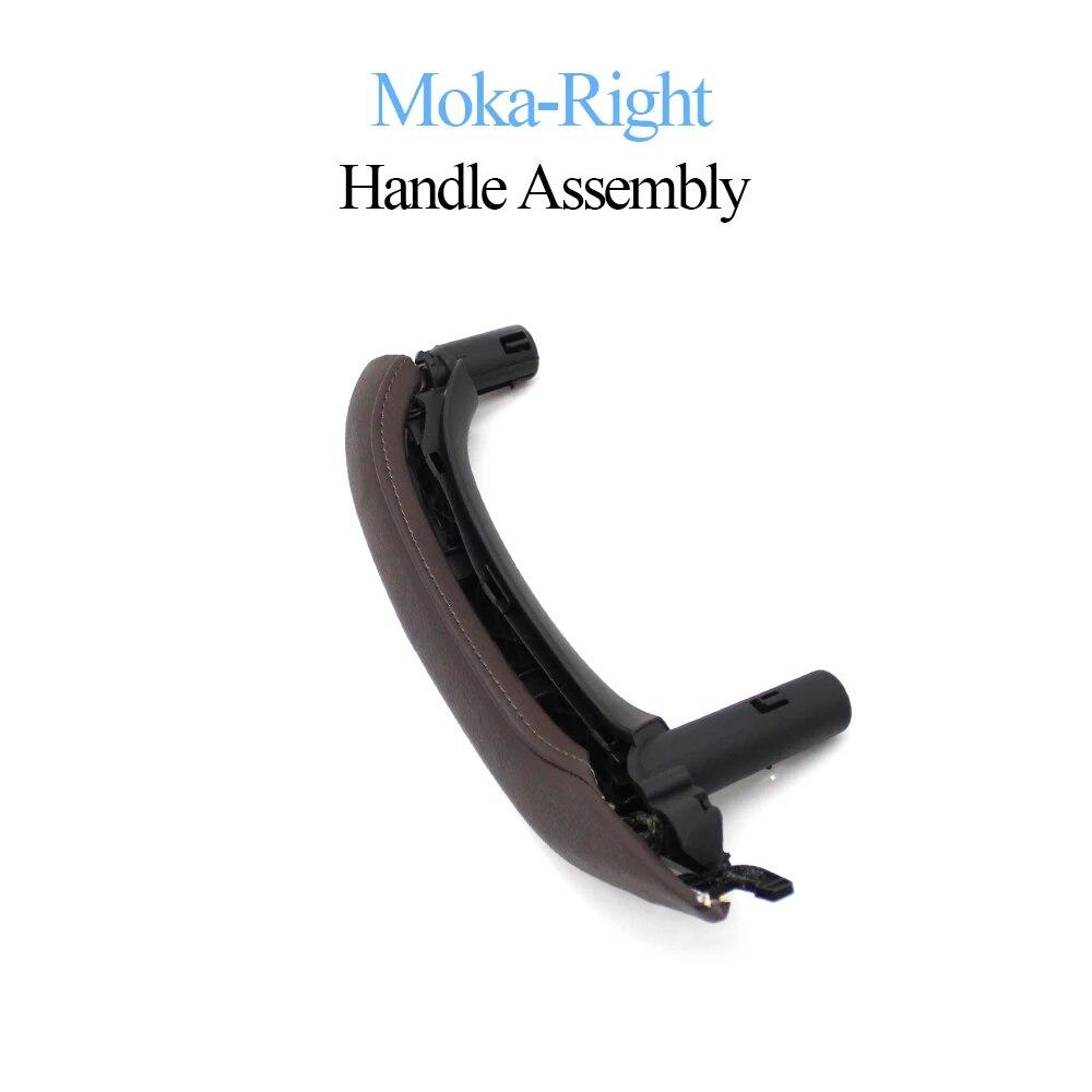 Подлокотник внутренней двери автомобиля в сборе с кожаной отделкой внешней крышки, замена для BMW X3 X4 F25 F26 2010-2016