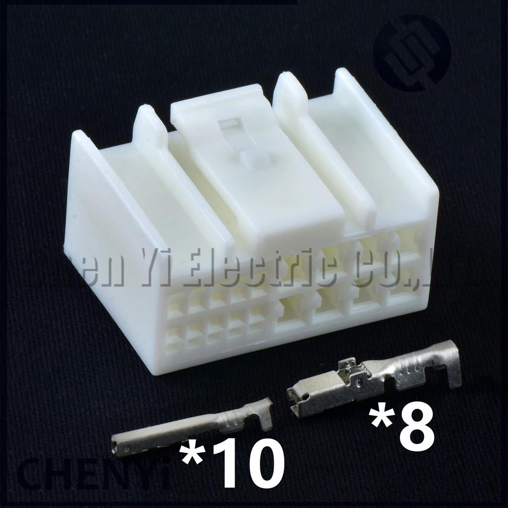 18 Pin Automotive Connector Car Mounted Radio CD Player DSP Amplifier Harness Plug MG644416 for Hundai Kia