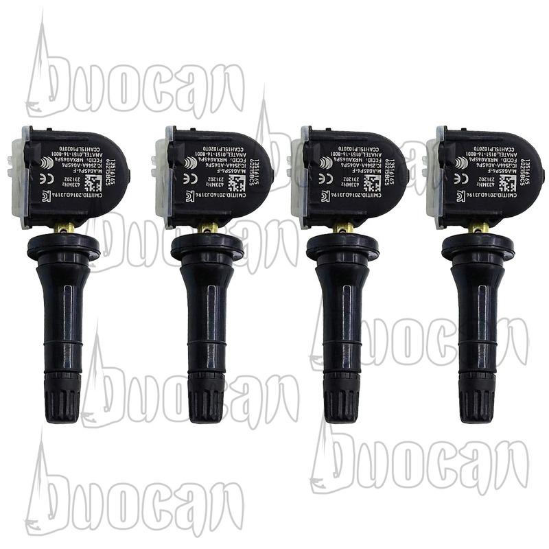 4 PCS Tire Pressure Monitor Sensor 13516165 13598773 433MHz For Cadillac CT6 XT4 XT5 XT6 Chevrolet Equinox Traverse