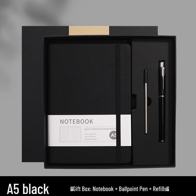 Высококачественный блокнот A5 с индивидуальным дизайном и резинкой для бизнеса и офиса