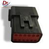 Автомобильный 12-контактный корпус разъема DT04-12PB - Черный пластиковый корпус