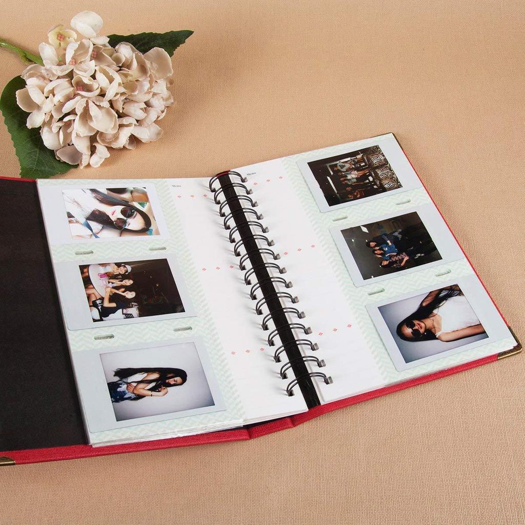 Мини-пленка с 120 карманами, фотоальбом для Polaroid, Fujifilm Instax Mini 9, 8, фотопленка, бумажная книга