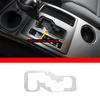 Alloy Silver Gear Shift Panel Decoration Cover Trim For Toyota Tacoma 2011-2014