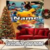 Custom Name Personalized card game Print Tapestry, Wall Art Decor, Bedroom, Dorm, Apartment, LivingRoom, Party Backdrop, Gift for Birthday