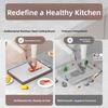 Anti-Bacterial Double-sided Cutting Board Anti-Mold Kitchen Chopping Block  Home