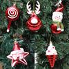 3/6pcs Christmas Tree Hanging Ornaments Xmas Decorative Hanging Ornaments Christmas Tree Hanging Decorations for Christmas Tree