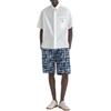 FENDI Ff Frayed Jacquard Denim Shorts FLP347AR9NF0-UV2