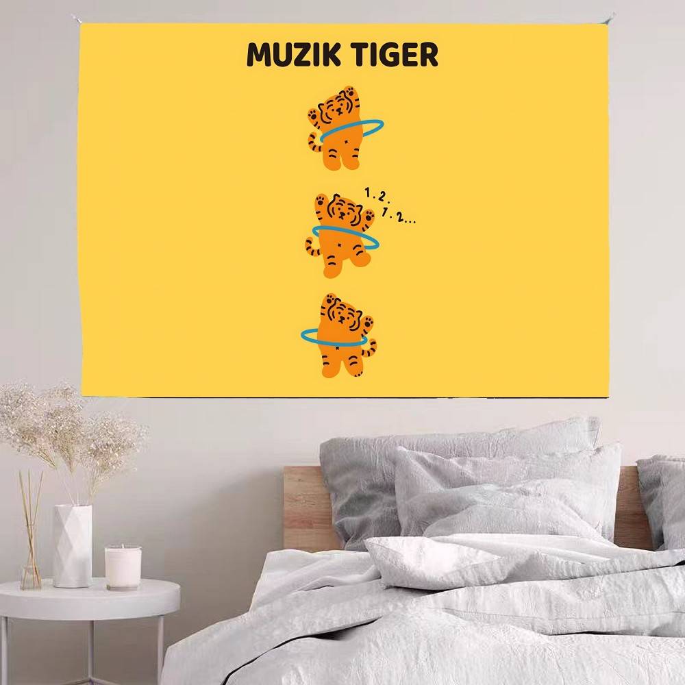 MMUZIKS TTIGERS Tapestry Customizable Tapestries Of Various Styleswall Hangings Celebrity Photo Printingwall Hangings