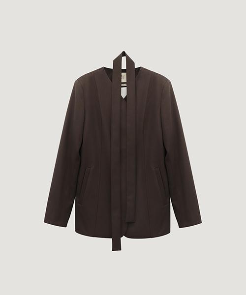 The Any Mia No-Collar Jacket