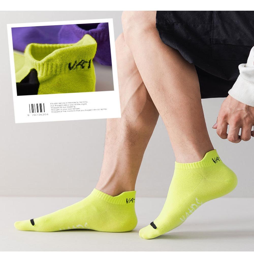 Reinforced Heel Cotton Ankle No Show Socks Socks Athletic Sports Socks Short Low Cut Socks