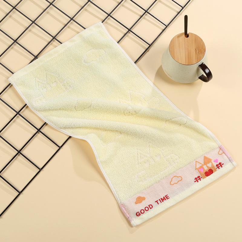 Мягкое хлопковое детское банное полотенце с изображением животных из мультфильмов, впитывающее полотенце для новорожденных, детское полотенце для душа 50x25 см