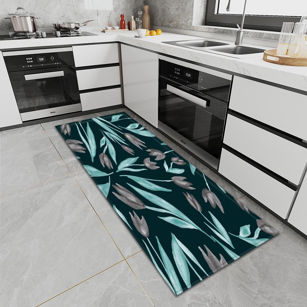 Коврик для кухни, коврик для входной двери, ковер для спальни, домашний коридор, ванная комната, нескользящий пол, ковер с рисунком для гостиной