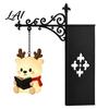 Reading Nook Ambience Light Christmas Vintage Bookshelf Lantern Lamp Light-up Santa Claus Snowman Reindeer Lamp Decor Hanging Book Divider Label for