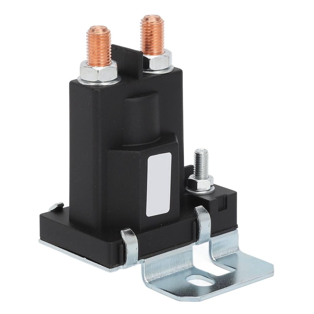 200A Starter Relay Solenoid ABS Brass Terminal Post Type Starter Solenoid for Lawn Mower Forklifts 24V