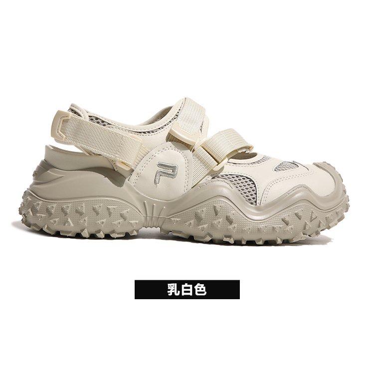 Cave Ugly Cute Thick-soled Dad Bag Head Sports Sandals Women's Summer Wear Hollow 2025 New Mesh Breathable