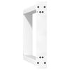 Vidaxl Nogi Do Stołu Konsolowego, 2 Szt., Biale, 28X(72-73) Cm, Stal