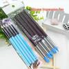 Набор силиконовых тиснителей: 5 Мягких Глиняных Инструментов для Удаления Отметин, Нейл-Арте, Резьбы, Штамповки, Двусторонние Растушевочные Ручки