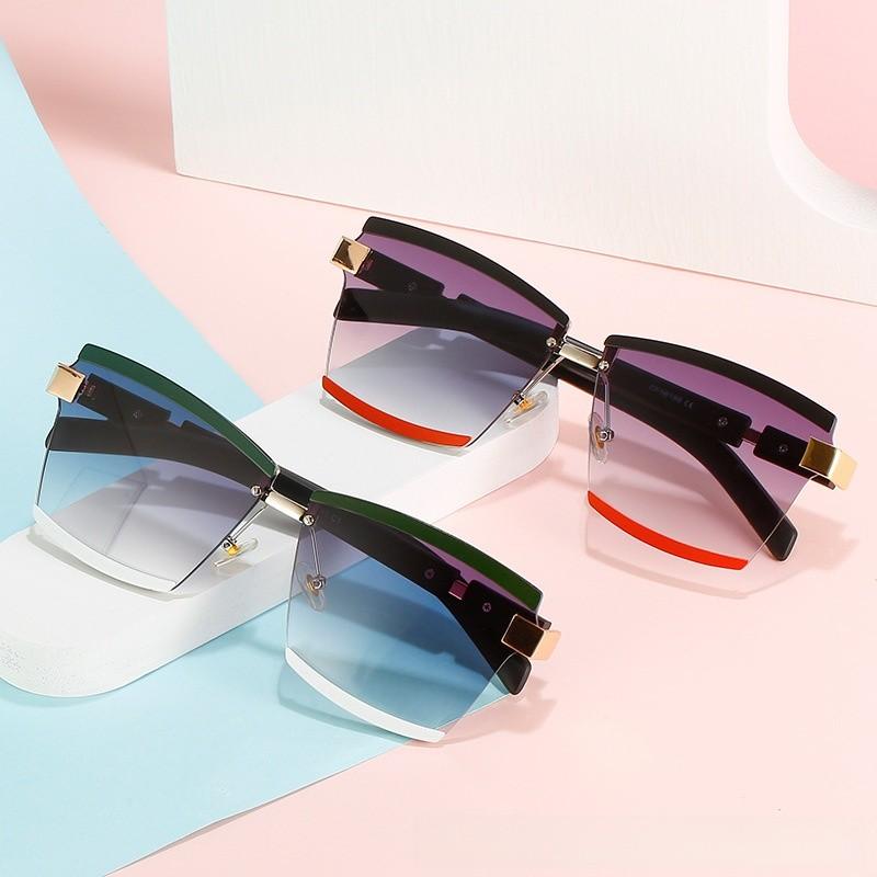 Womens Vintage Square Sunglasses With Colored Pc Lenses Uv400 Protection For Fashion Parties