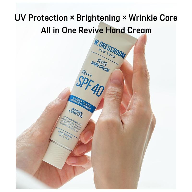 W.DRESSROOM Парфюмированный крем для рук и восстанавливающий функциональный крем для рук набор (50мл + 50мл) 4 варианта