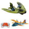 2.4G Mini RC Plane 2CH Remote Control Fixed Wing Glider Aircraft with LED Lights Airplane Model Toys for Children Boys Gifts