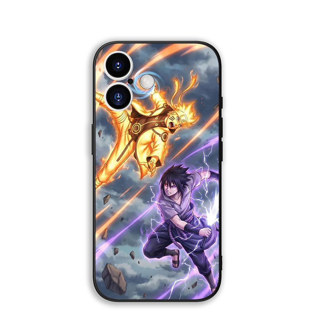 Для Apple iPhone 17 16 Plus 13 12 Pro Max Mini X XR Xs ProMax 16E 15+ 17+ Air Чехол для телефона Намикадзе Минато Наруто Учиха Саске