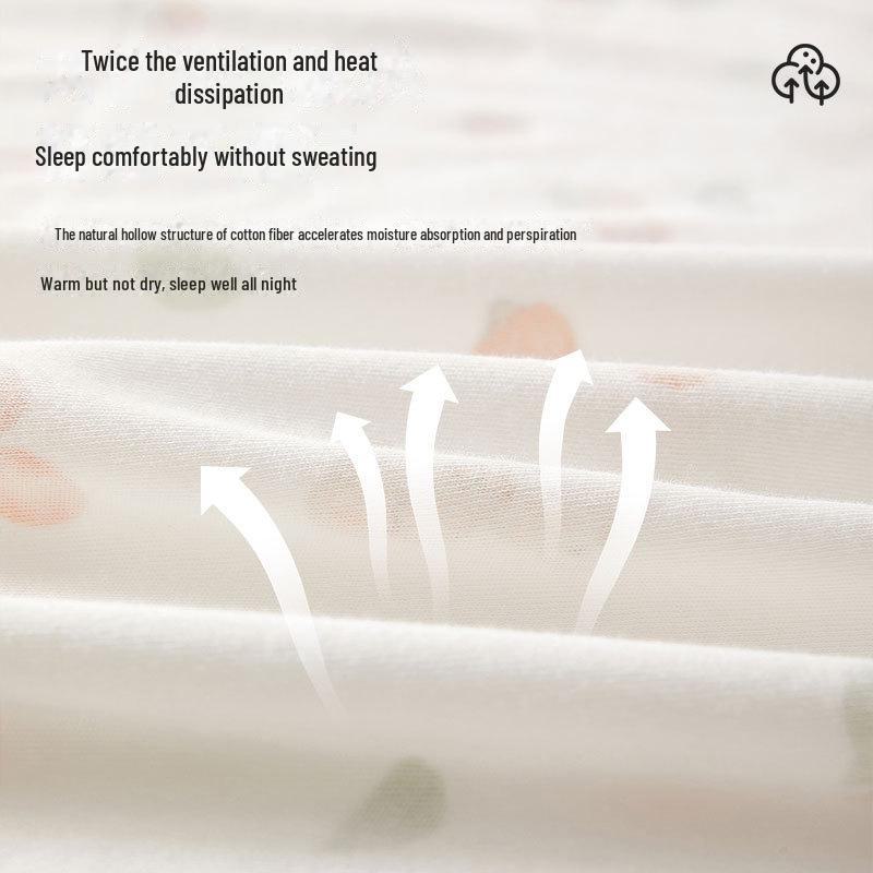 Детское одеяло класса А из чистого хлопка для новорожденных на осень и зиму