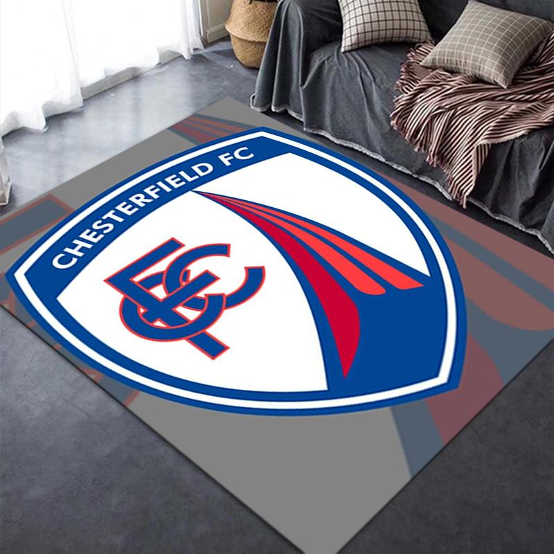 2025 New Chesterfield F.C Carpet Rug for Living Room Bedroom Home Sofa Decoration,Kids play Non-slip Floor Mat
