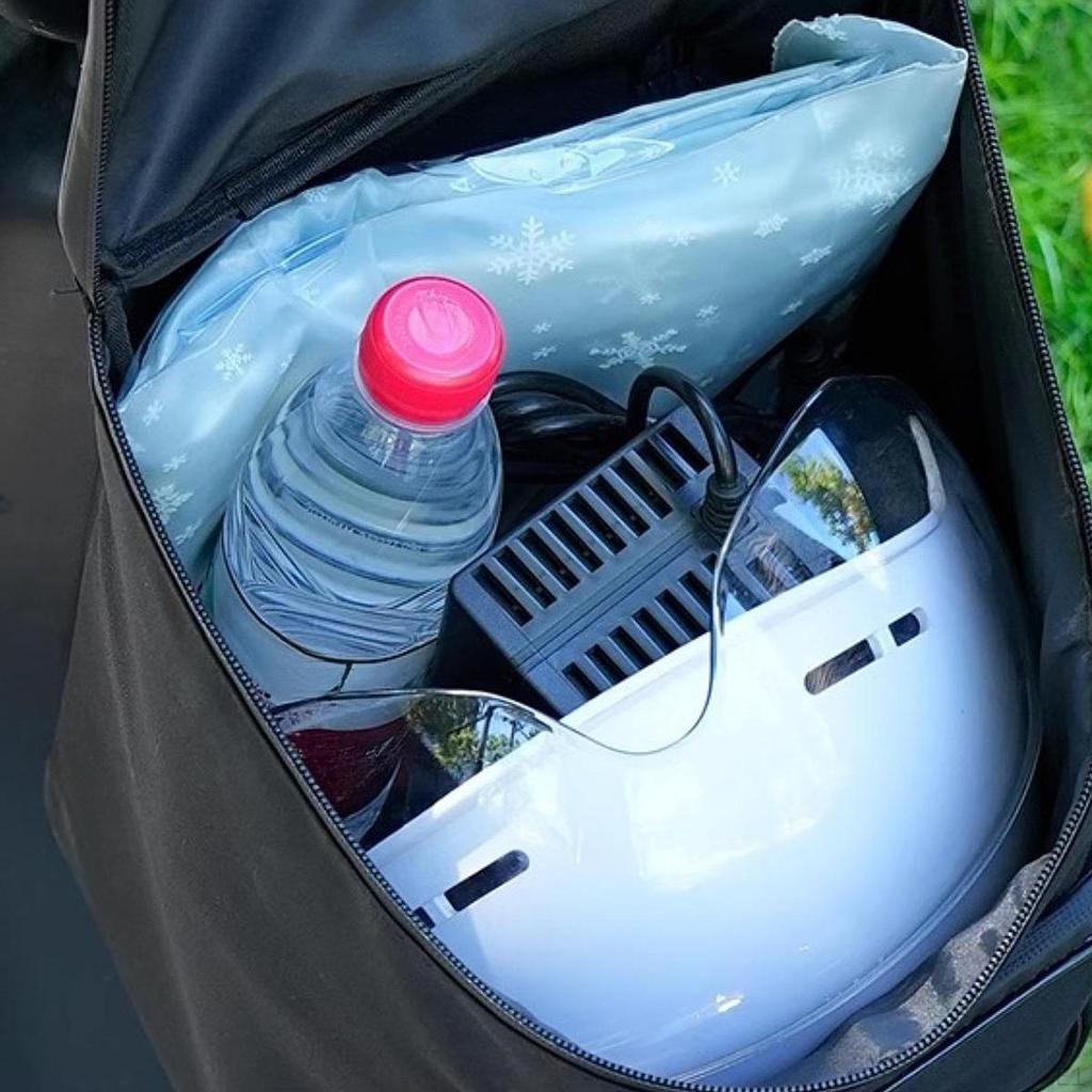 Scooter Front Storage Bag Bicycle Handlebar 17L Large Capacity Universal Outdoor Riding Cycling