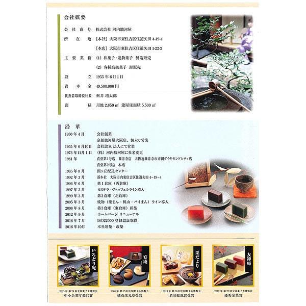 Kawachi Surugaya Пирог Комачи каштановый 1 шт. Вагаси