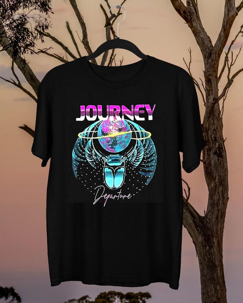 Departure Of Journey Band Black Unisex T-Shirt All Size S To 5XL Unisex T-Shirt