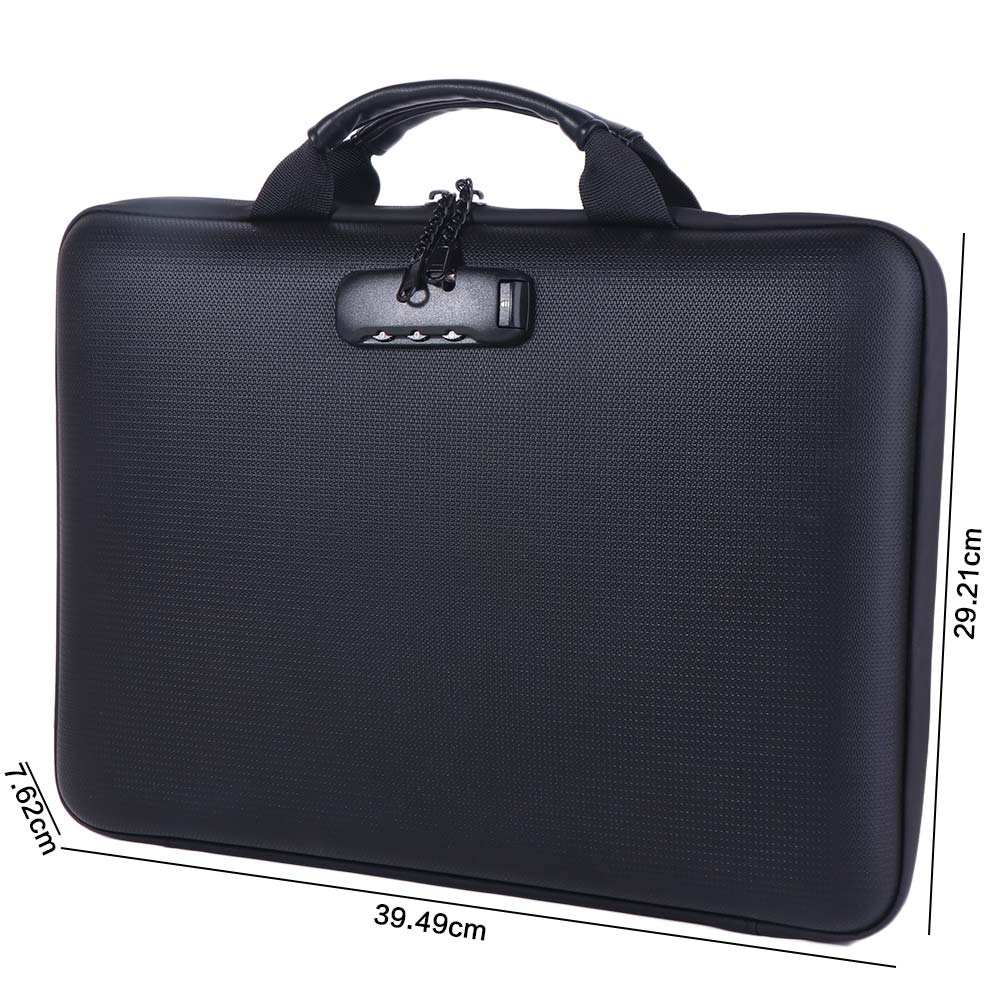 Large Capacity Fireproof Document Box 13 Accordion Pocket Accordion File Folder  Office Use