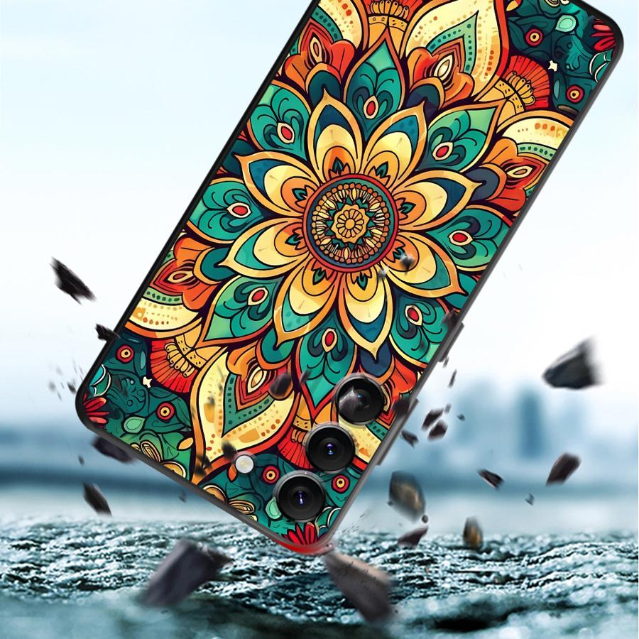 Чехол с богемным узором для Samsung Galaxy A57 A55 A73 A51 A24 A23 A26 A53 A35 A37 A22 A32 A25 A52 A36 Чехол для телефона A71 A72