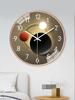 Modern Simple Fashion Wall Clock Non-punching Silent  Non-ticking Wall Clock for Wall Decoration Living Room Bedroom Kitchen