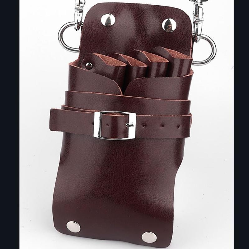 Парикмахерская сумка-кобура для инструментов, регулируемый поясной ремень, чехол-держатель для ножниц, съемная сумка для инструментов пет-стилиста