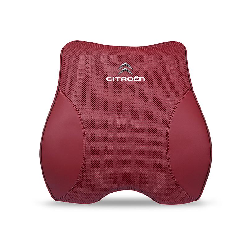 ALC1 High-end Leather Car Headrest Waist Pillow Interior Accessories For Citroen C1 DS3 C2 C3 Vts C4 Saxo C4L C5 C6 C8 Xsara C3-XR