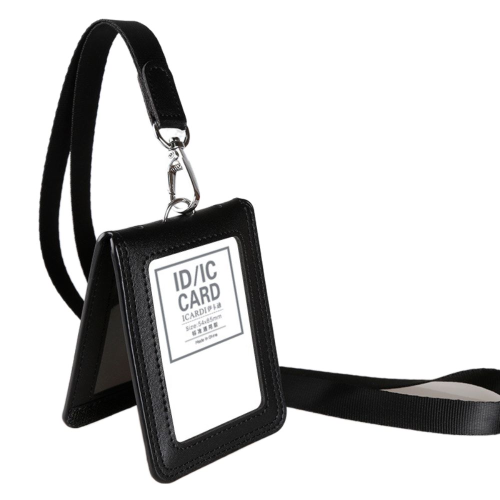 Держатель для бейджа врача из воловьей кожи, чехол для визитной карточки, держатель для удостоверения личности, полицейский репортер