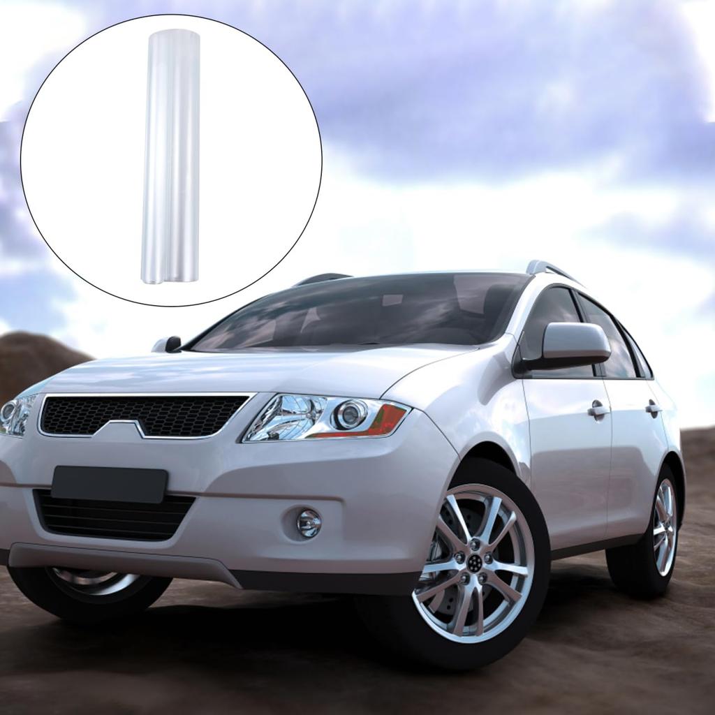 Ledmomo Защита автомобиля от царапин и пятен ПВХ глянец для дверей и прочная и простая в установке пленка, прозрачная, 100x40см, защита,